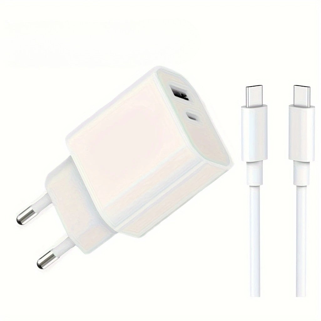 Chargeur USB + câble USB-C (standard)